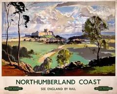 Merriott Jack, Northumberland Coast, poster