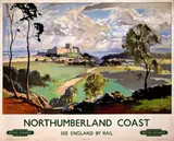 Merriott Jack, Northumberland Coast, poster