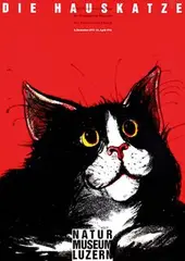 Steinemann Tino, Die Hauskatze, 1993, poster