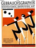 Various artists: Frankenthal, McKnight Kauffer, Rump, Steiner, Riemer, Bayer and many others, Periodical Gebrauchsgrafik, poster