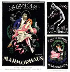 Fenneker Josef, Marmorhaus Casanova, poster