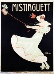 Benda G.K., Mistinguett, 1913, poster