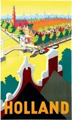 Holland by Erkelens Paul, 1945, poster, sold Dec 2005