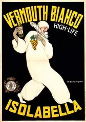 Dudovich Marcello, Vermouth Bianco Isolabella, poster