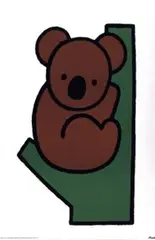 Without text by Dick Bruna, 1973, poster, sold May 2005