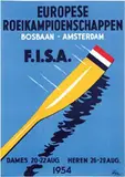 Jan Wijga, Europese roeikampioenschappen