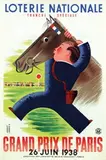 Edgar Derouet & Charles Lesacq, Grand prix de Paris, 1938, poster