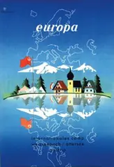 Saianovsky, Europa, 1954, poster