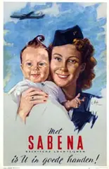 Dohet, Met Sabena is U in goede handen!, poster
