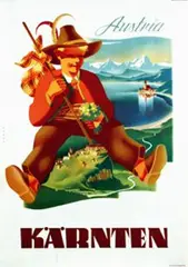 Hans Ebner, Kärnten Austria, poster