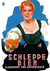 Walter Lickl, Schleppe Bier, poster