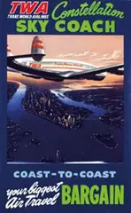 Soltesz, TWA Sky Coach, poster