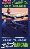 Soltesz, TWA Sky Coach, poster