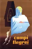 Mario Puppo, campi flegrei Napoli-Italy, 1956, poster