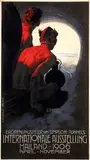 Leopoldo Metlicovitz, Internationale Ausstellung Mailand, 1906, poster