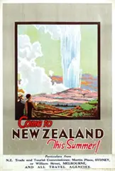 Marcus King, Come to New Zealand This Summer!, poster