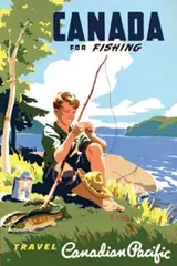 H. Simpkins, Canada for Fishing, poster