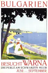 Bojadschiew Bitschew, Bulgarien Besucht Warna, poster