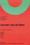 Willem H. Crouwel, vormen van de kleur, 1966, poster