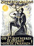 Albert P. jr. Hahn, Zonnestraaldag, poster