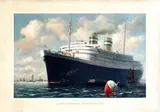 Albert Hemelman, Holland-Amerika Lijn s.s. "Nieuw Amsterdam", poster