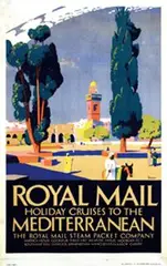 Padden, Royal Mail to the Mediterranean, poster