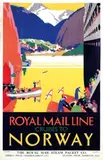 Padden, Royal Mail Line Cruises to Norway, poster