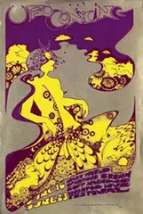 Michael English, UFO Coming Liverpool Love Festival, 1967, poster