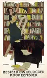 Piet van der Hem, Besteed uw geld goed koop een boek, poster