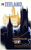 Herman Verbaere, Zie Zeeland, 1950, poster