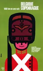 Pasture, Belgique Copenhague, 1963, poster