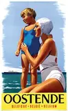 Herman Verbaere, Oostende, 1952, poster