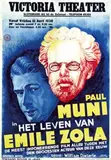 Arjen Galema, Movie: Paul Muni in "Het leven van Emille Zola", 1938, poster