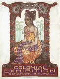Albert Hahn, Colonial Exhibition Semarang, 1914, poster