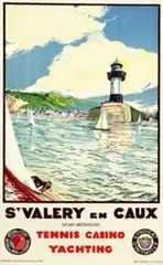 G. Marchand, St Valery en Caux, 1936, poster