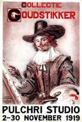 Martin Monnickendam, Pulchri Studio Collectie Goudstikker, 1919, poster