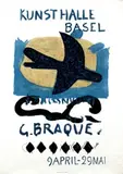 Georges Braque, Kunsthalle Basel G. Braque, 1960, poster