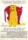 Ludwig Hohlwein, Zoologischer Garten Tierpark Hellabrunn Sommerfest