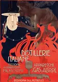 Leopoldo Metlicovitz, Distillerie Italiane, poster