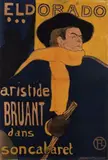 Henri de Toulouse-Lautrec, Eldorado aristide Bruant, 1892, poster