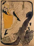 Henri de Toulouse-Lautrec, Jane Avril, 1893, poster
