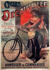 Alfred Choubras, Cycles Decauville, poster