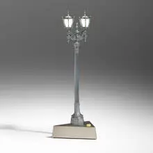 Chris Burden, LACMA 50 invitation, 2015, brushed aluminum, enameled metal, printed paper
