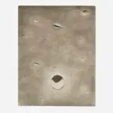 Michael Olodort, Untitled (Lunar Surface), 1969, graphite on paper