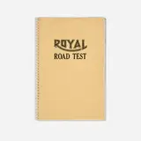 Mason Williams and Patrick Blackwell Ed Ruscha, Royal Road Test, black offset printing on 80 lb. white Prentice Gloss text paper