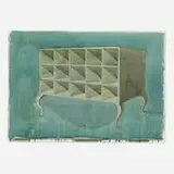 Los Carpinteros, Ofra mueble, 2000, watercolor on paper