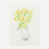 James Roper, The Ecstasy of Angel Dark, 2010, watercolor and graphite on paper