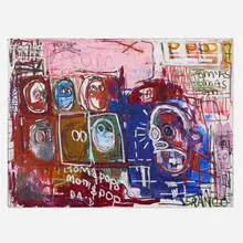 James Franco, Mom & Pops, 2007, acrylic on canvas