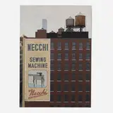 Max Ferguson, Up on the Roof or Down on the Street, 1983, egg tempera and oil on birch