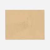 Mimmo Paladino, Untitled (Study of Man with Snakes), 1981, graphite on paper